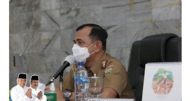 Sekretaris Daerah Pimpin Rapat Staf Bersama Pelaksana Harian Bupati OKU