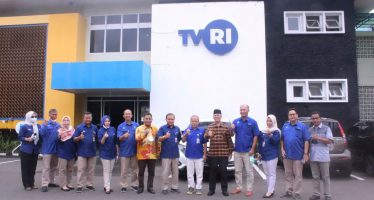 PLH Bupati OKU H. Teddy Meilwansyah, Menghadiri Acara Penandatanganan MoU antara Televisi Republik Indonesia (TVRI) Stasiun Sumatera Selatan Dengan Pemerintah Kabupaten OKU