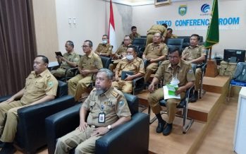 Sekda OKU H. Achmad Tarmizi Menghadiri Arahan Presiden Tentang Aksi Afirmasi Bangga Buatan Indonesia Secara Virtual