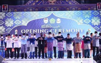 PLH Bupati OKU H. Teddy Meilwansyah Menghadiri Acara Opening Ceremony MTQ XXIX Tingkat Provinsi Sumsel Tahun 2022