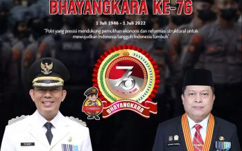 Pemerintah Kabupaten OKU Mengucapkan Dirgahayu Bhayangkara Ke-76 Tahun 2022