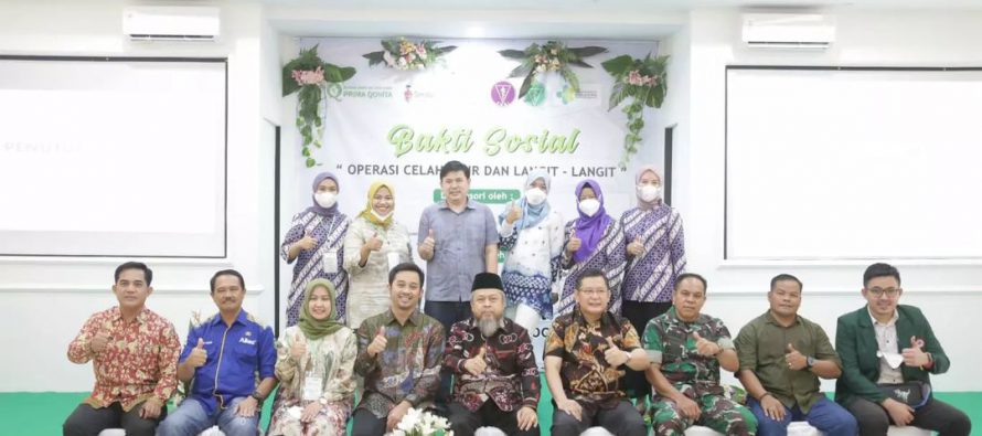 Sekda OKU H. Achmad Tarmizi Mewakili Penjabat Bupati OKU menghadiri Bakti Sosial Operasi Celah Bibir dan Langit-langit Dalam Rangka Memperingati HUT RSIA Prima Qonita yang Ke-3