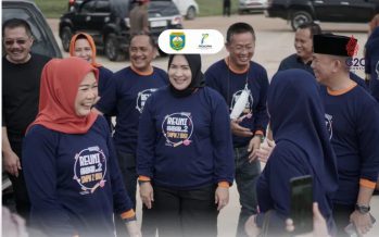 PJ. Bupati OKU Menerima Kunjungan Ketua TP. PKK Provinsi Sumatera Selatan Dalam Rangka Reuni Akbar Ke-2 Ikatan Alumni SMPN 2 OKU Tahun 2022