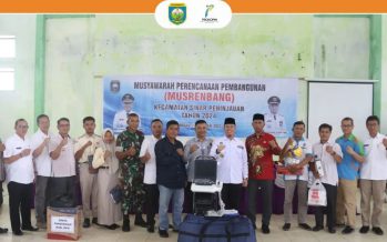 PJ. Bupati OKU Membuka Musrenbang Tingkat Kecamatan Sinar Peninjauan