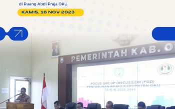 Forum Grup Diskusi Penyusunan RPJPD Kabupaten OKU Tahun 2025 – 2045